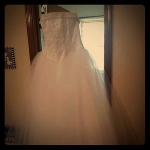 David’s Bridal Wedding gown